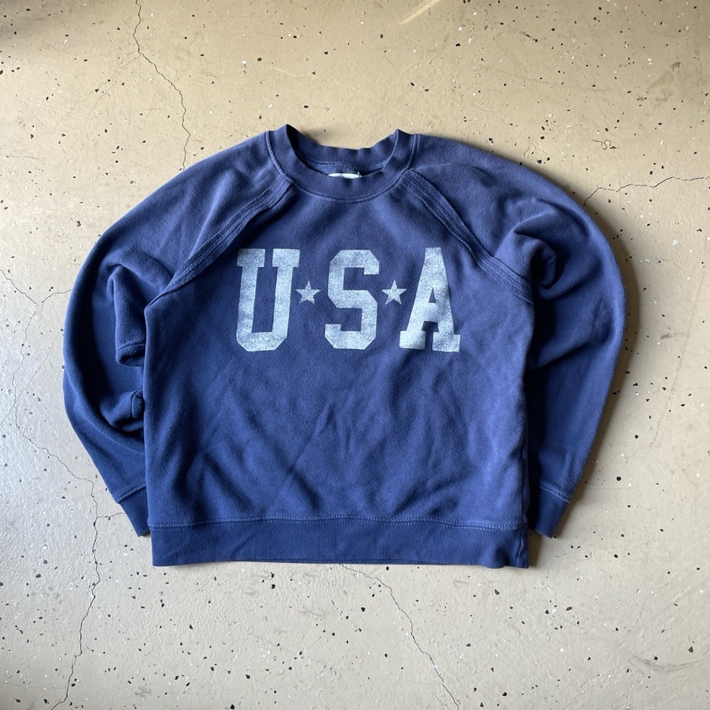 USA Navy Blue Men's Sweater Mens Small